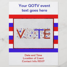 VOTO FLYER PERSONALIZADO