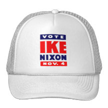 Voto Ike, Nixon en 1952 Gorras De Camionero
