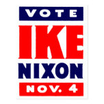 Voto Ike, Nixon en 1952 Postales