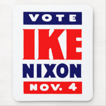 Voto Ike, Nixon en 1952 Tapete De Raton
