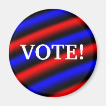 ¡Voto! Imán De Frigorifico
