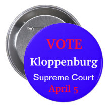 Voto Kloppenburg Pin