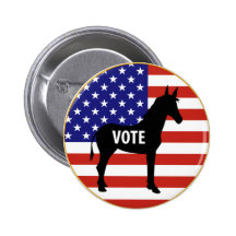 VOTO PARA DEMÓCRATAS PINS