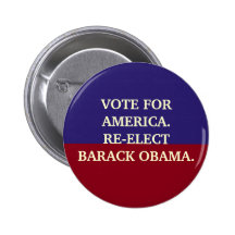 VOTO PARA el botón de AMÉRICA Pin