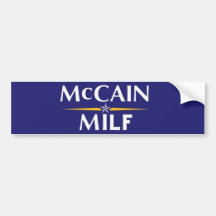 ¡Voto para McCain en 2008! Pegatina De Parachoque
