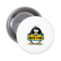 ¡Voto para mí! Pins