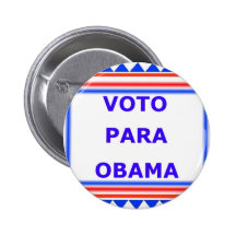 VOTO PARA OBAMA PIN