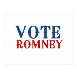 VOTO ROMNEY 2012 TARJETA POSTAL