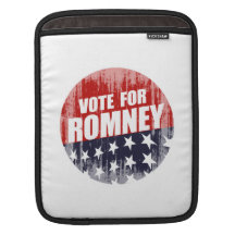 VOTO ROMNEY BUTTON.png Funda Para iPads