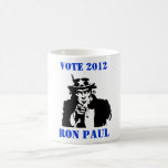 VOTO RON PAUL 2012 TAZA