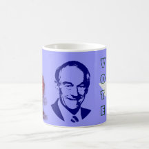 Voto Ron Paul (Duh!) Taza De Café