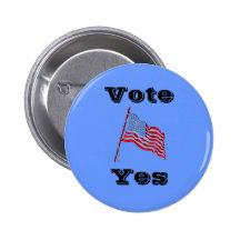 Voto sí pins