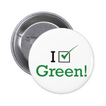 Voto verde pin