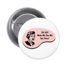 Voz del espía pin