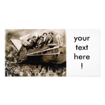 Vuelo 1910 sobre Portland Tarjeta Fotográfica Personalizada