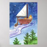 Vuelo Catboat #1 por Veronica Guzzardi Impresiones