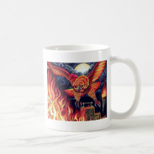 Vuelo de la Phoenix Tazas De Café