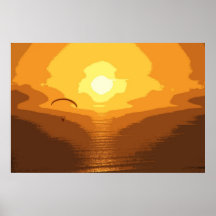 VUELO DE LA TARDE POSTER