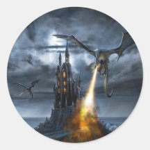 Vuelo del dragón - pegatina