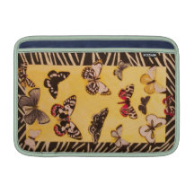 Vuelo imaginario: Cubierta de las mariposas Funda Para Macbook Air