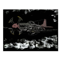 Vuelo nocturno de Tuskegee Tarjetas Postales