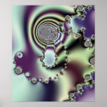 Vuelo - poster del fractal
