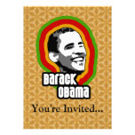 Vuelta de Barack Obama Invitaciones Personalizada
