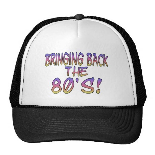 Vuelta de los años 80 gorro