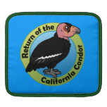 Vuelta del cóndor de California Mangas De iPad