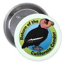 Vuelta del cóndor de California Pin