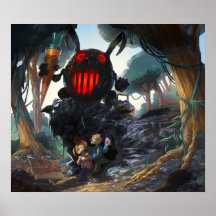 Vuelta del conejito de pascua malvado poster