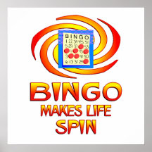 Vueltas del bingo impresiones