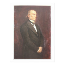 W.E. Gladstone por Millais Tarjeta Postal