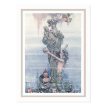 W.H. Robinson - little mermaid Postal