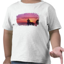 WA, isla de San Juan, horno de cal Lighthouse, 191 Camiseta