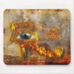 Wadjet, ojo del arte egipcio sagrado Mousepad de H