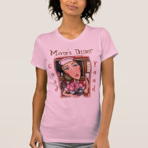 WaitressT-Camisa del comensal de la mamá divertida