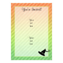 Wakeboarder Invitacion Personalizada