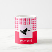 Wakeboarder lindo tazas de café