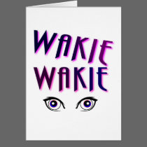 Wakie Wakie tarjetas