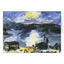 Walchensee de Lovis Corinto Tarjeta