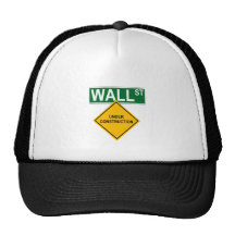 Wall Street: Bajo construcción Gorros Bordados