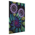 Wallart floral artístico de la fantasía impresion de lienzo