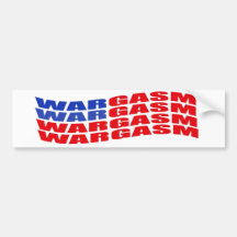 Wargasm Etiqueta De Parachoque