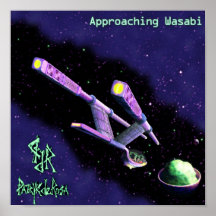 "Wasabi inminente" por Jason T. Reimche Poster