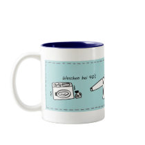 Wäsche waschen taza de café