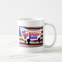 Washday de George Birthington feliz Tazas De Café