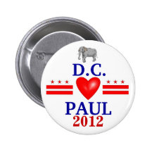 Washington DC 2012 de Ron Paul Pin