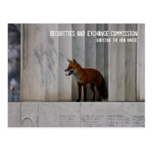 Washington, DC: Humor del SEC Tarjetas Postales