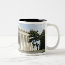Washington, DC. Monumento de Thomas Jefferson Tazas De Café